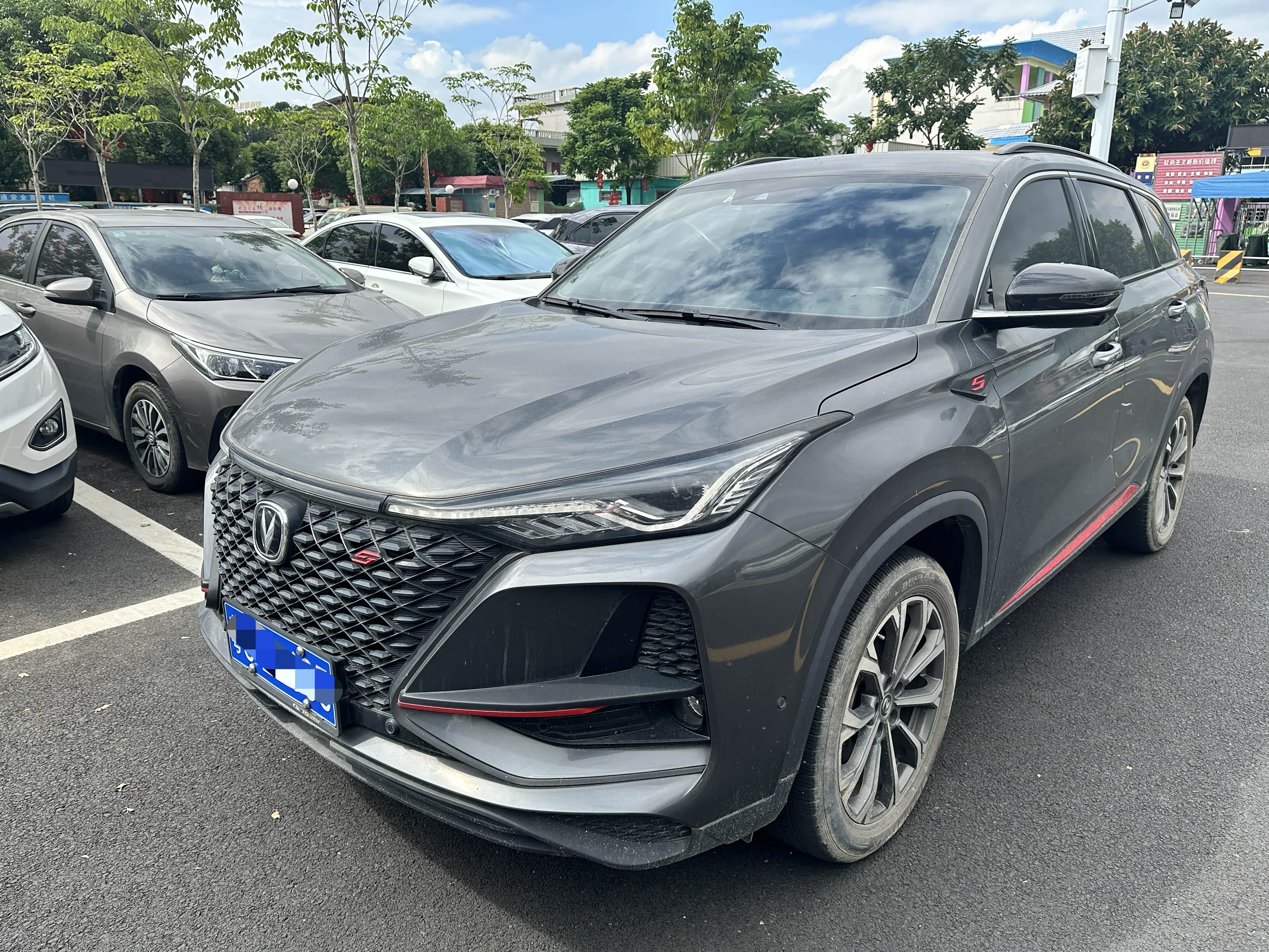 老司机也爱的21款长安cs75plus旗舰版开门预警