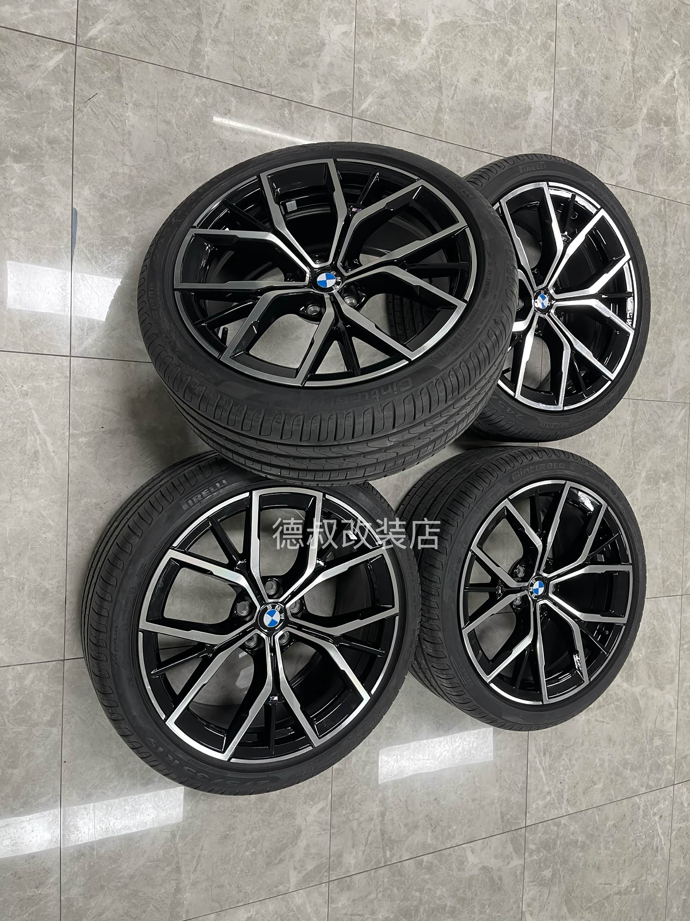 19寸宝马530轮毂轮胎 宝马五系19寸原厂轮毂 原装正品拆