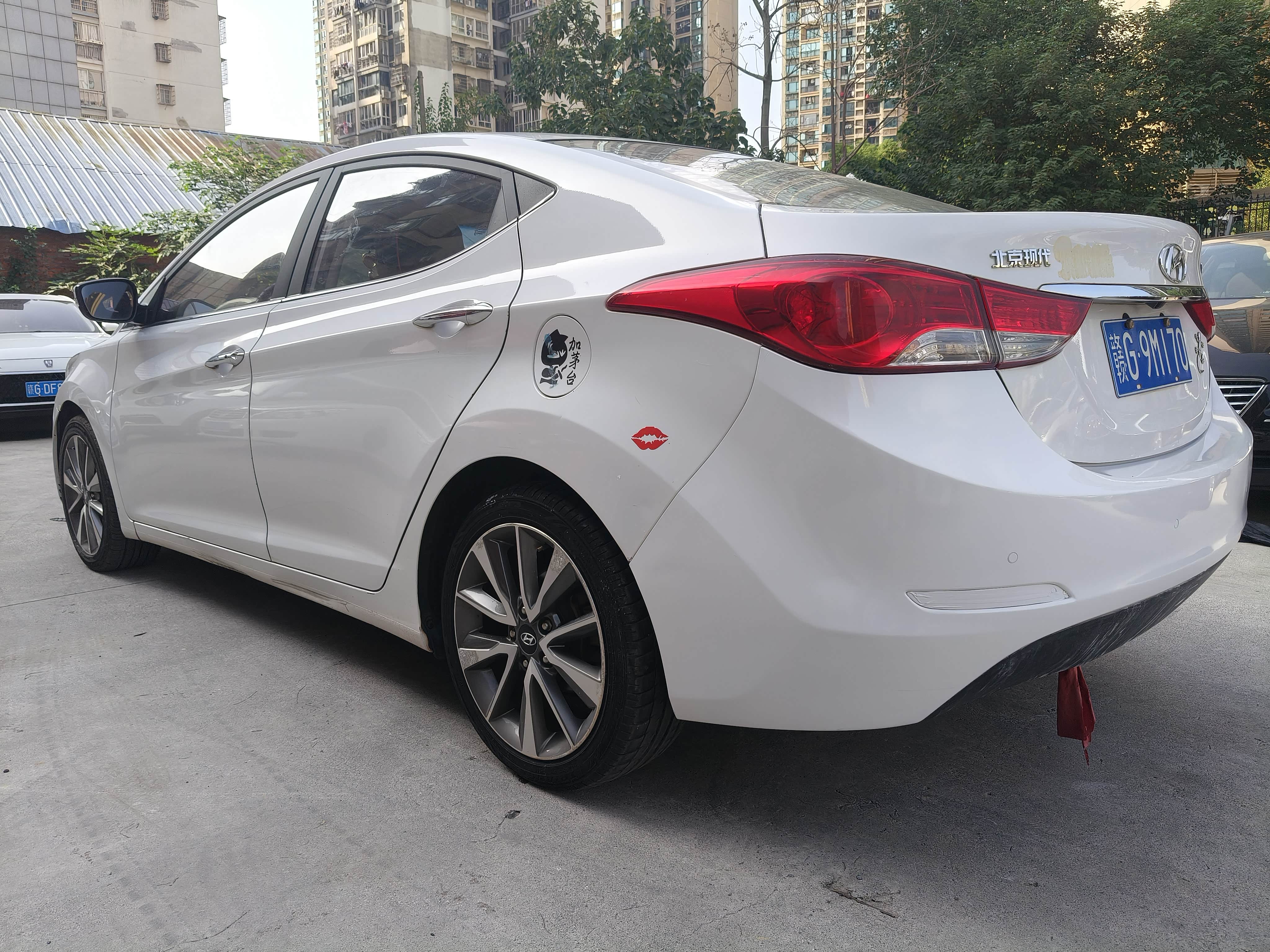 最新到店15年北京现代朗动,1.6排量