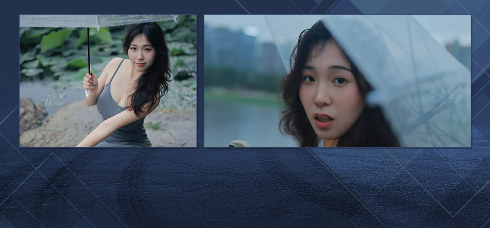 雨天拍人像让小红书涨粉100人