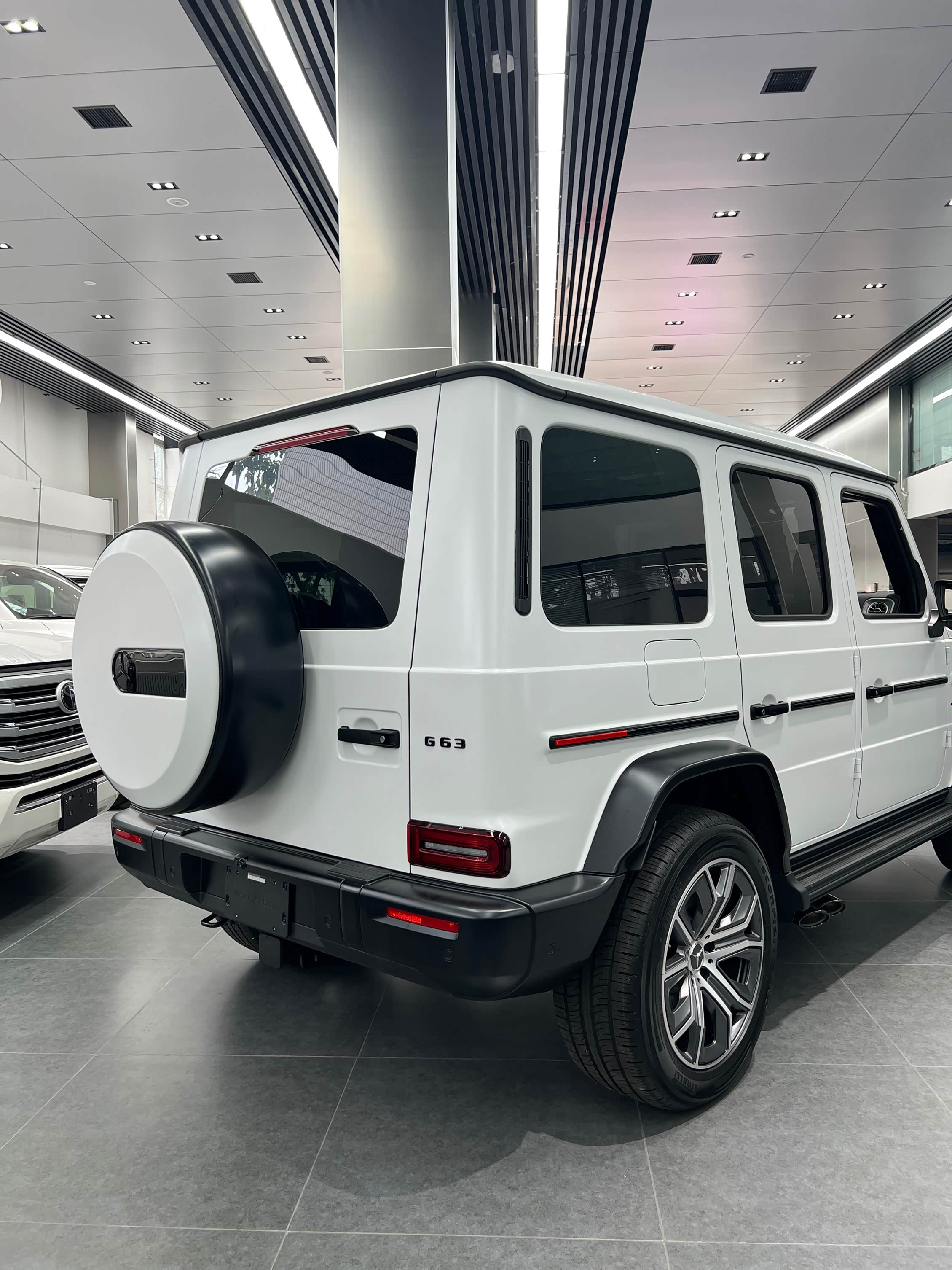 熊猫配色25款加版奔驰g63磨砂白