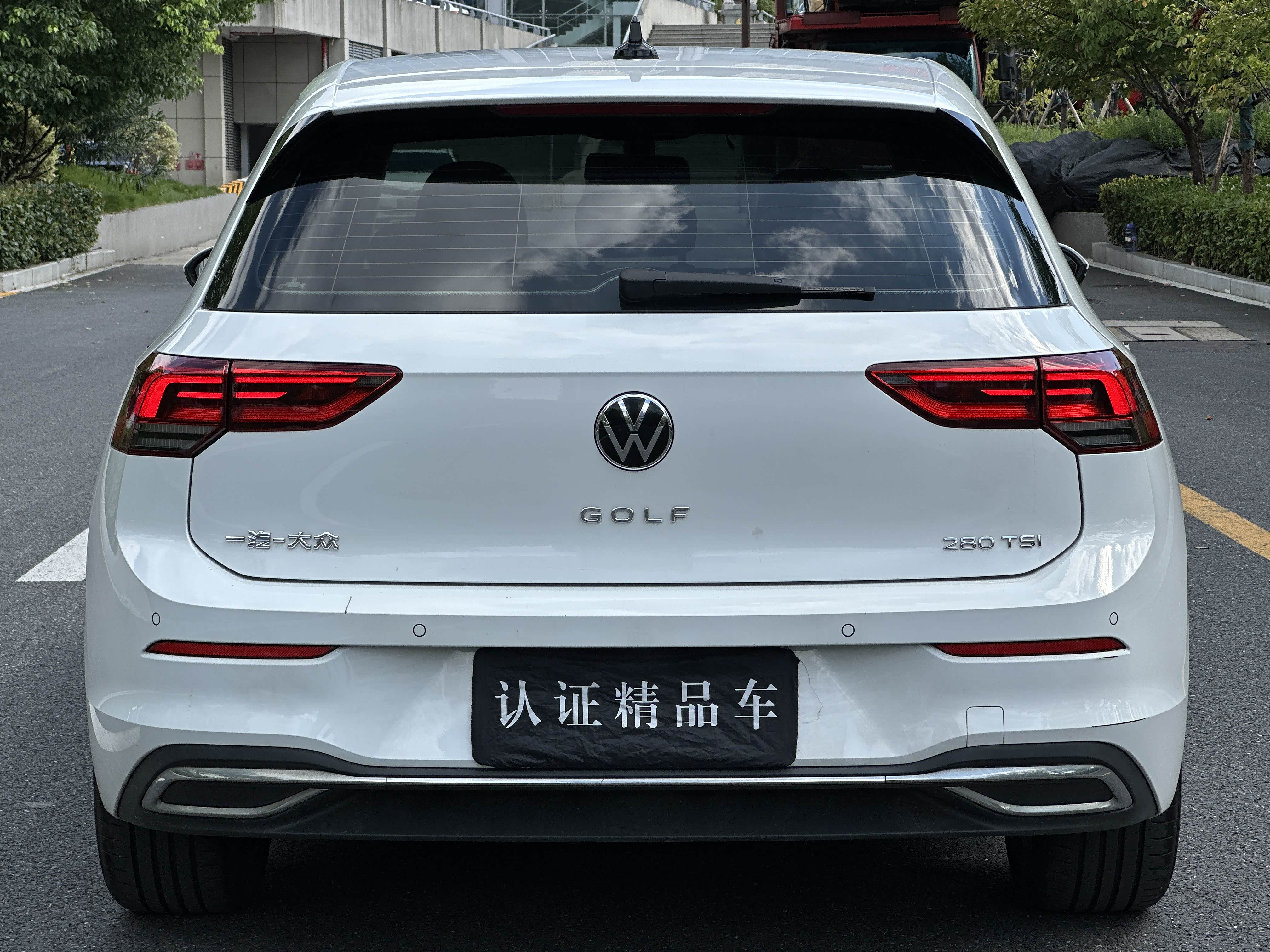 大众高尔夫280 上牌23年5 实表3万公里 电动记忆