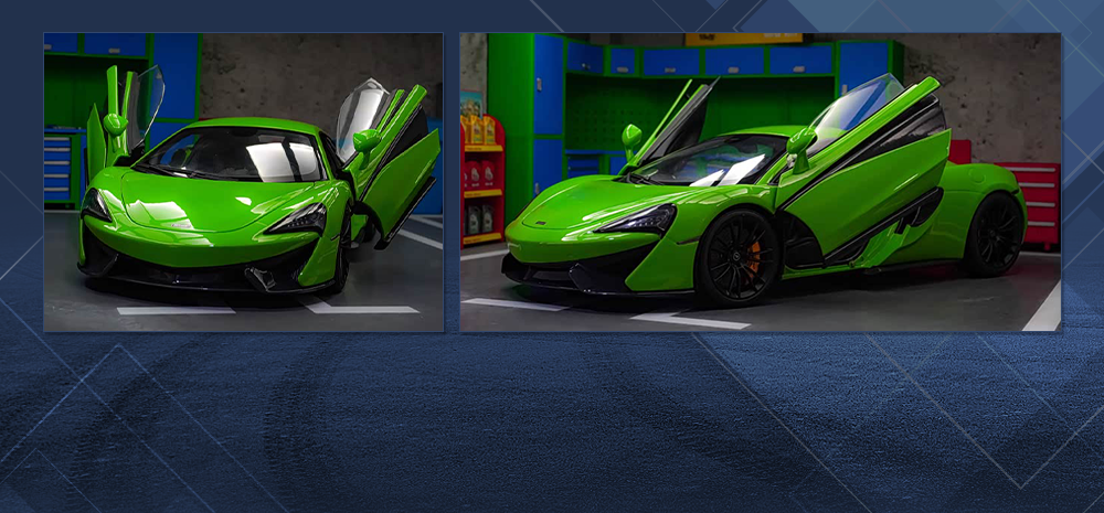 天生超跑型 迈凯伦570s模型鉴赏