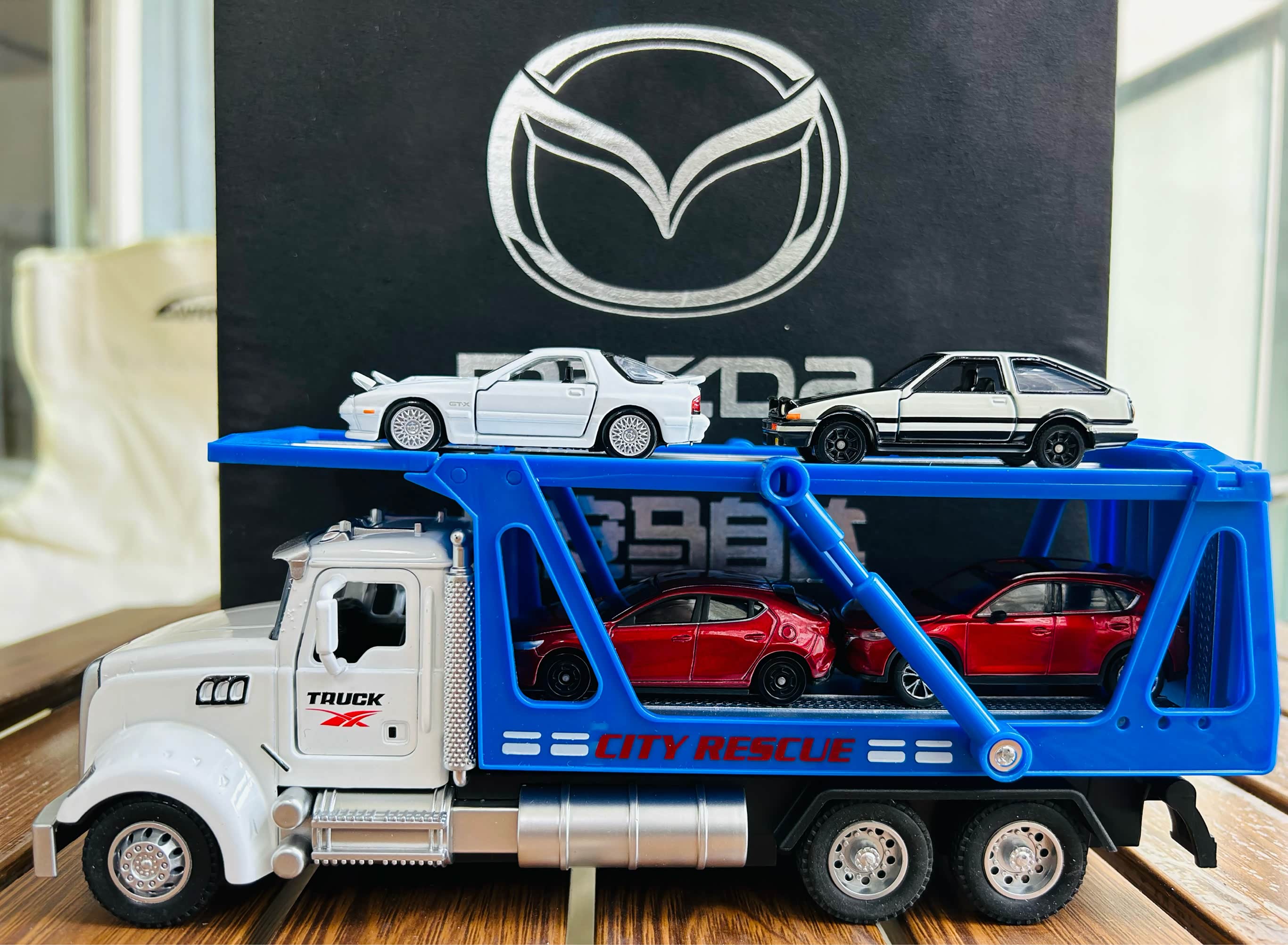 大车拉小车
