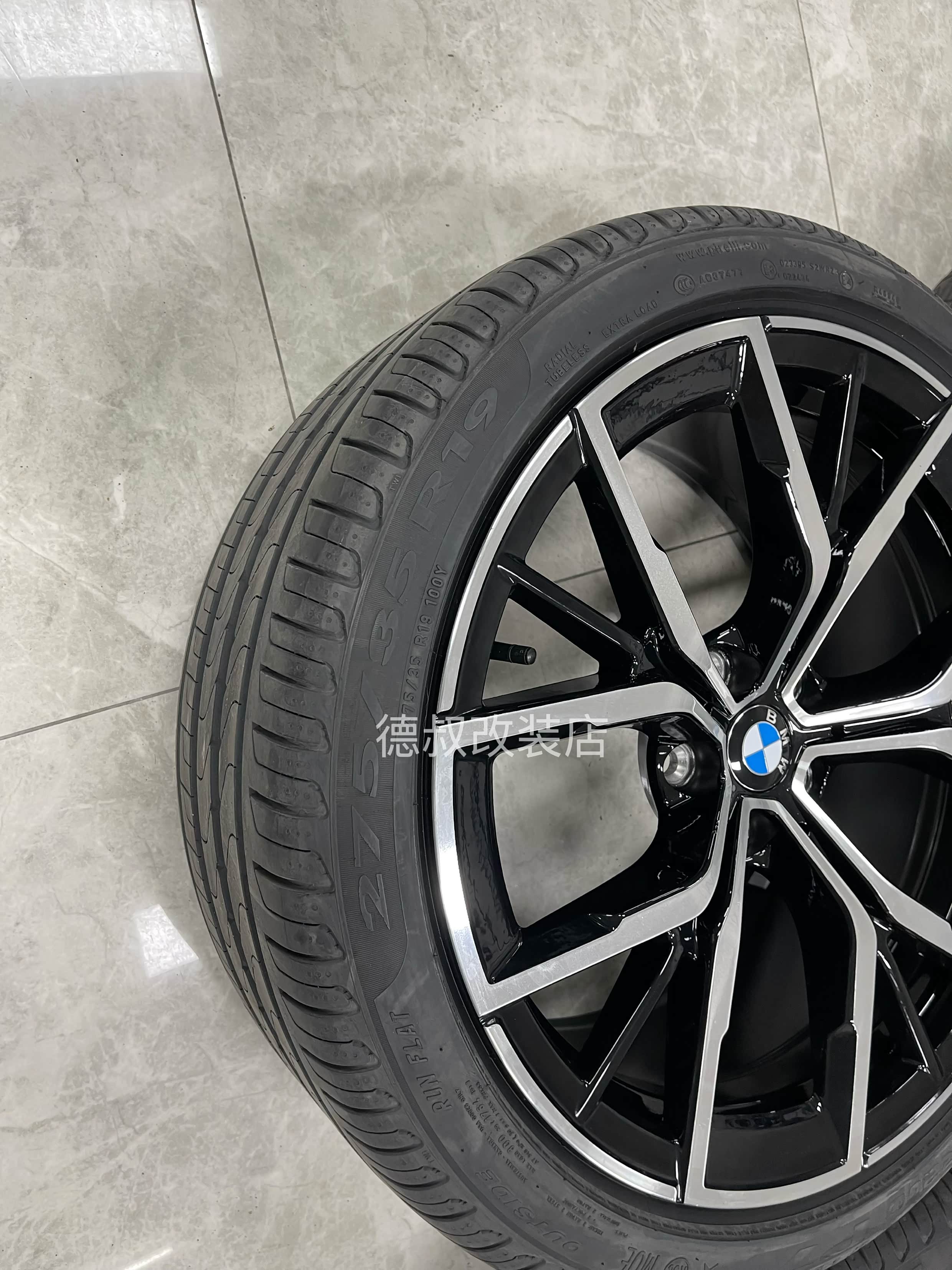 19寸宝马530轮毂轮胎 宝马五系19寸原厂轮毂 原装正品拆