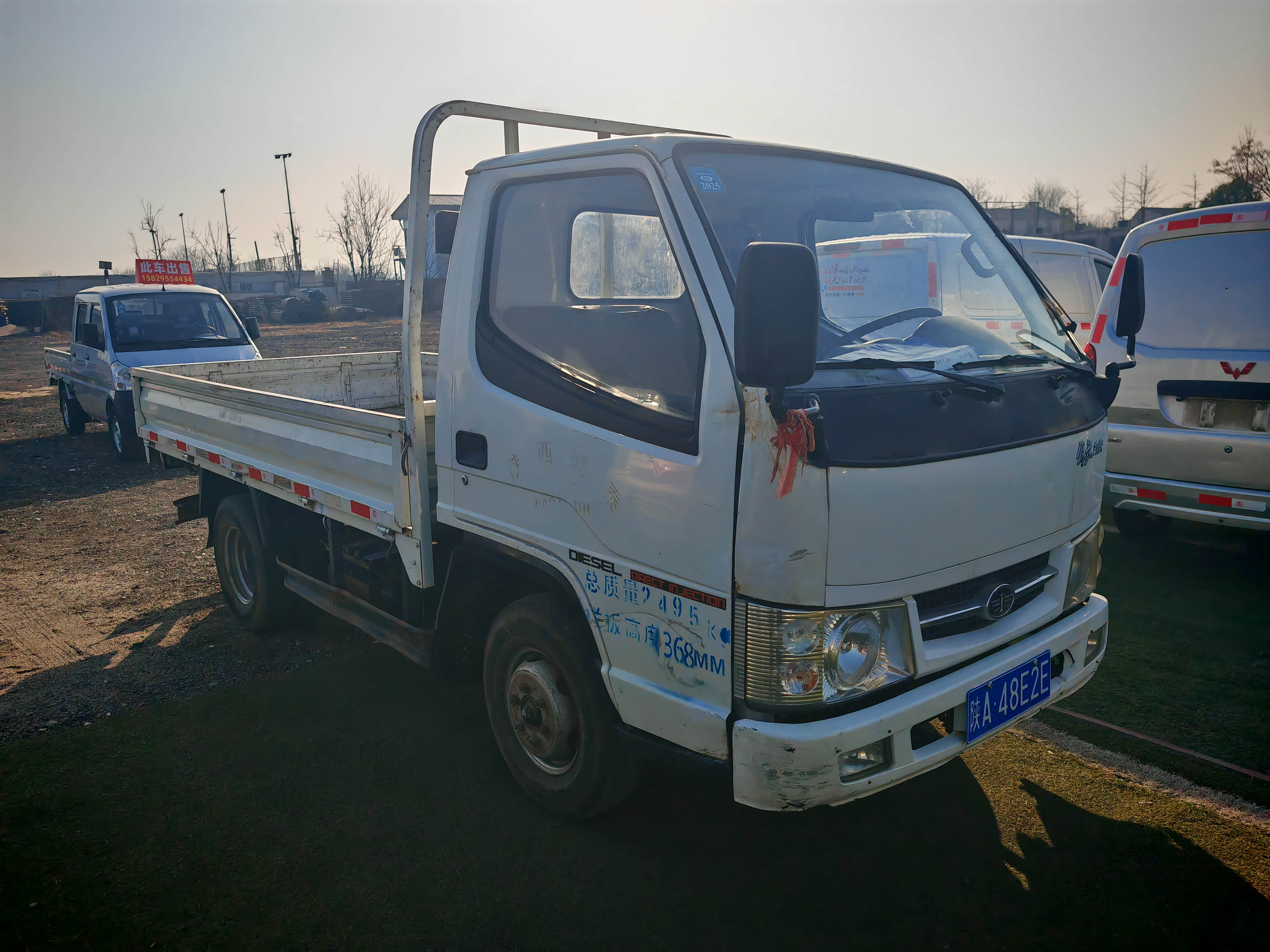 一手货车 2015年底一汽解放霸铃微卡 2.5l柴油版后双轮