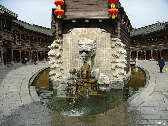 乾隆三下江南,运河行舟.