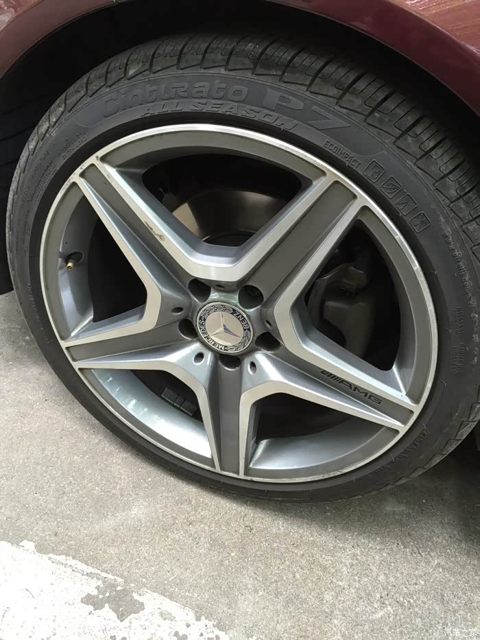 【图】c260时尚换装r18已经快被轮胎整疯了_奔驰c级论坛_汽车之家论坛