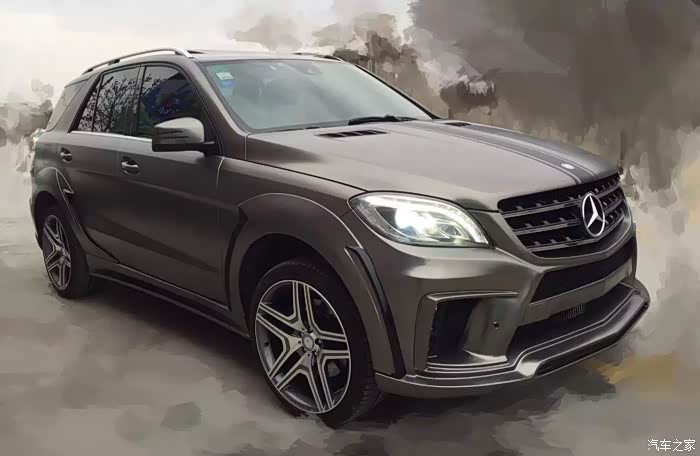 国内首台奔驰ml350改装大片