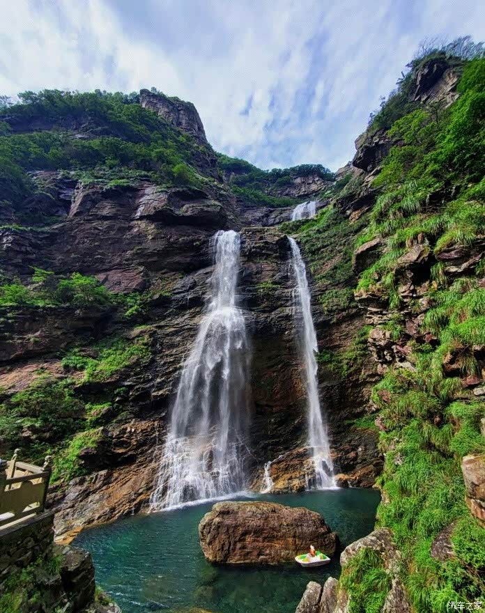 自驾游九江三叠泉