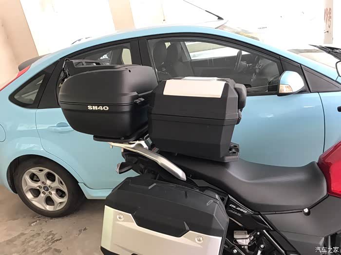 【图】dl250换夏德40尾箱_铃木摩托车论坛_汽车之家论坛