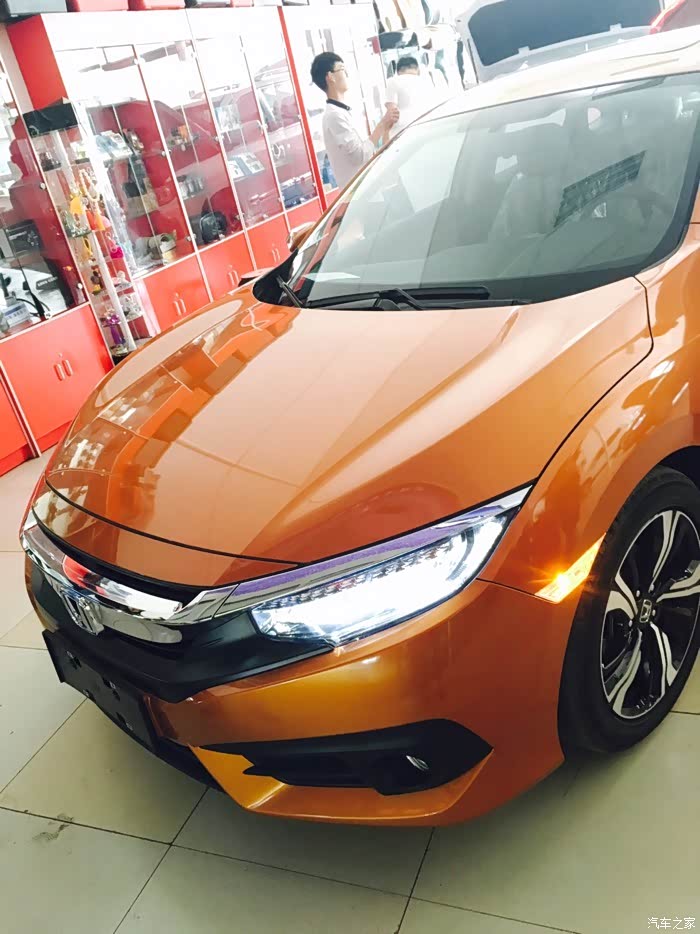 首都未预定直提civic x!加装饰!