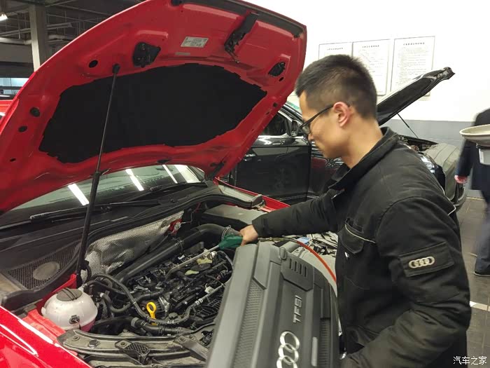 【图】爱车q3做常规保养更换机油了_奥迪q3论坛_汽车之家论坛