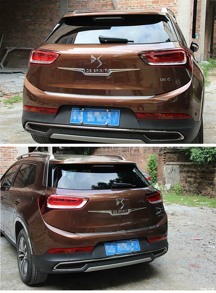 ds6小改装------车尾加胡子------小改改体验另一种生活!