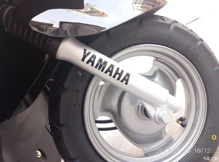 【图】新买的巧格100,求鉴定_雅马哈摩托车论坛_汽车之家论坛