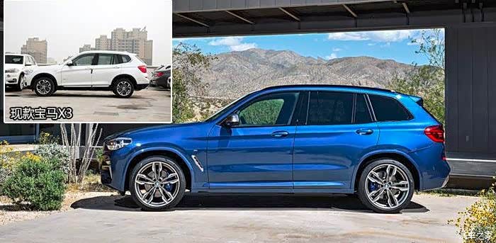 国产宝马x3加长到4800,平直三角窗效果图