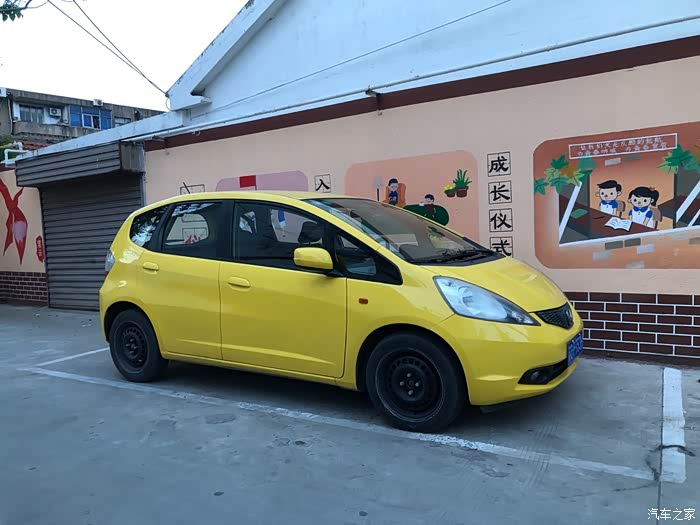 【图】我的黄色ge6精简风_飞度论坛_汽车之家论坛