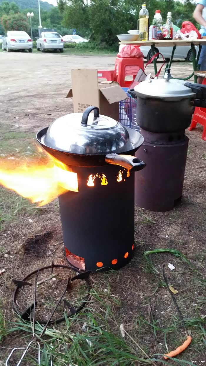 阅兵日的珠海淇澳岛游记湿地越野柴气炉炒菜煮饭