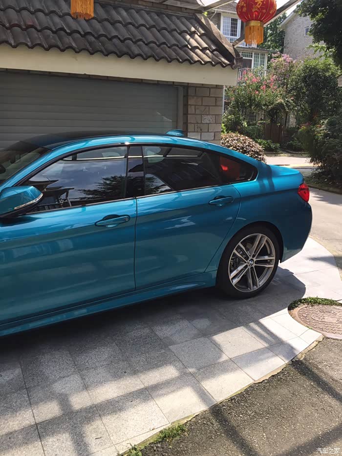 【图】海岸蓝430gc简单提车作业_宝马4系论坛_汽车之家论坛