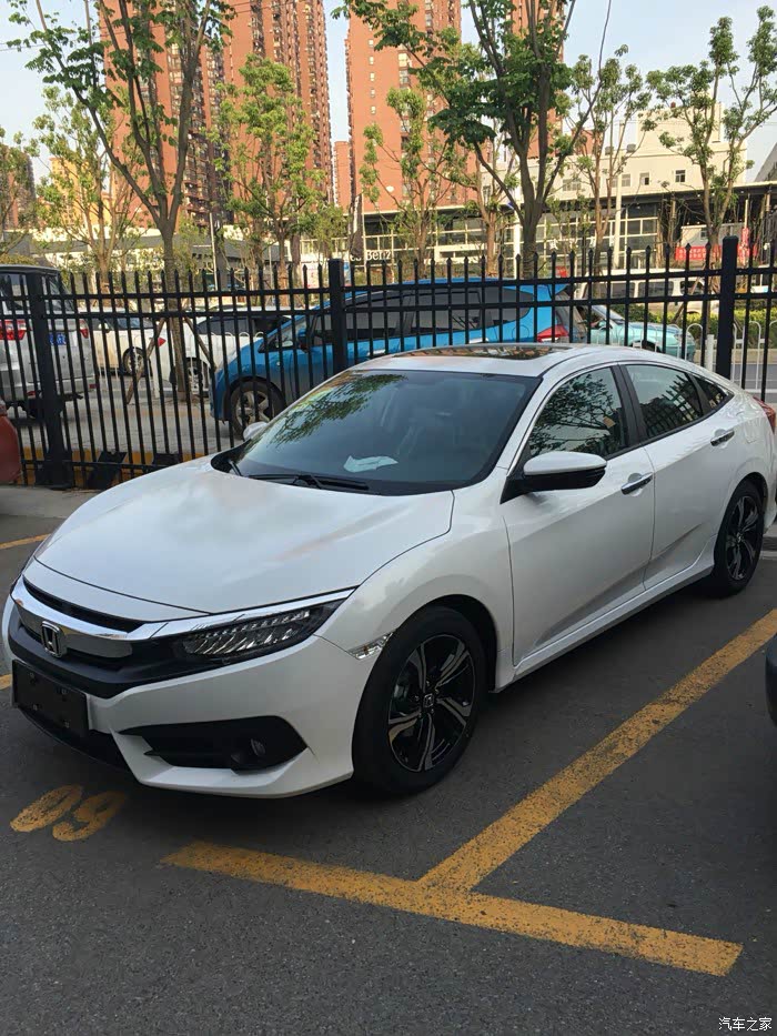 (提十代思域白色尊贵版)