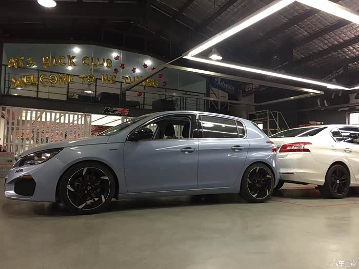 兄弟齐改标致408升级改装法系专用18寸轮毂