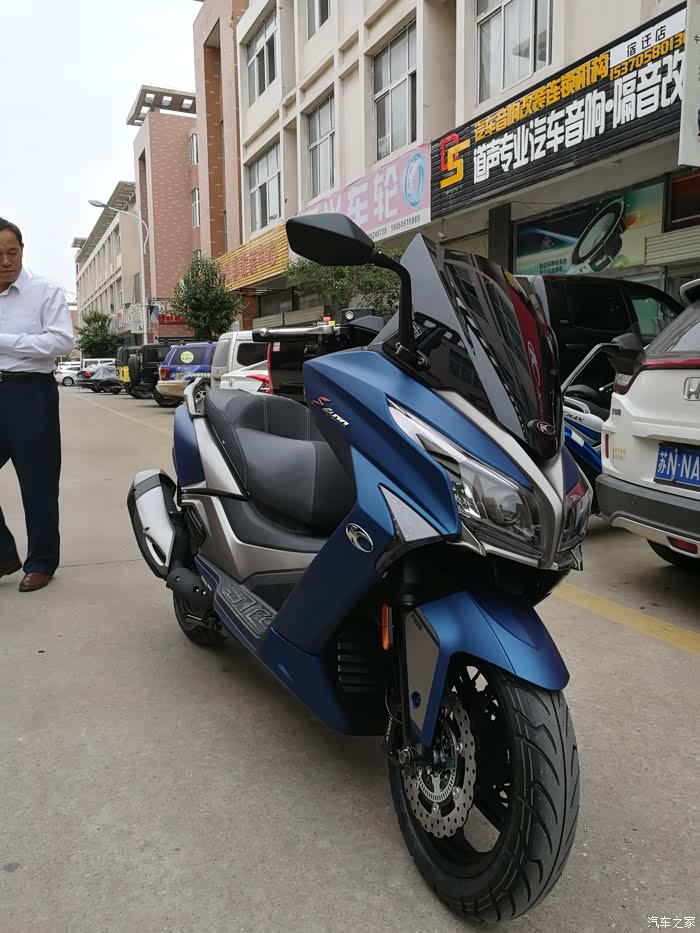 【图】光阳赛艇400今天提车_摩托车论坛_汽车之家论坛