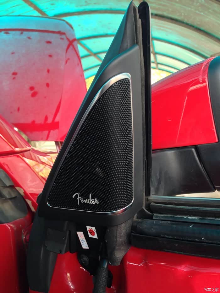 【图】【红甲1197】芬达前高音喇叭上车_甲壳虫论坛_汽车之家论坛