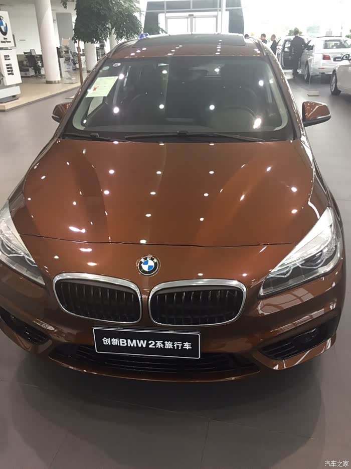 【图】栗铜棕218i 提车完毕_宝马2系旅行车论坛_汽车之家论坛