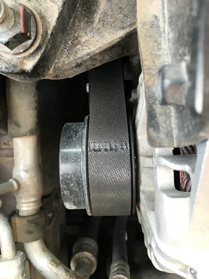 刚刚开一万公里的皮带