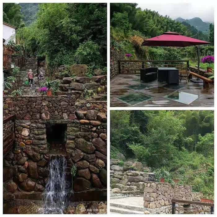 探险者打卡建德市乾潭镇梓洲村乡村画语民宿美女峰