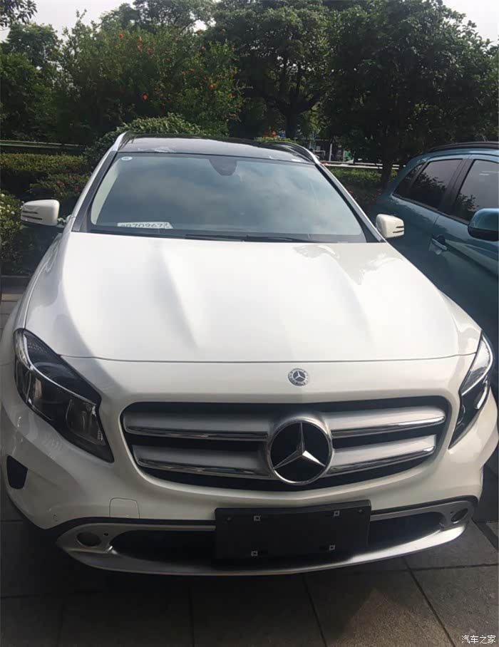 我的奔驰gla提车作业