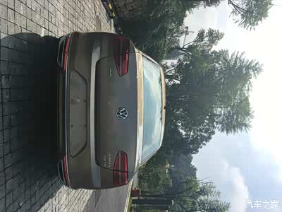 迈腾b8 380豪华流沙金提车分享