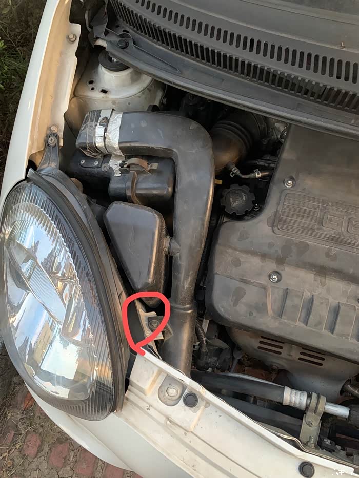 吉利熊猫13自动挡无升降台自己拆卸更换水泵