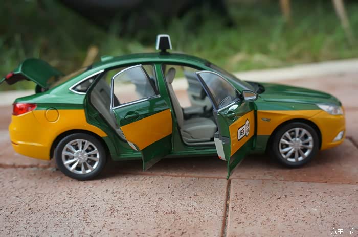 【图】出租车车模鉴赏--北京汽车d50出租车_模型论坛_汽车之家论坛