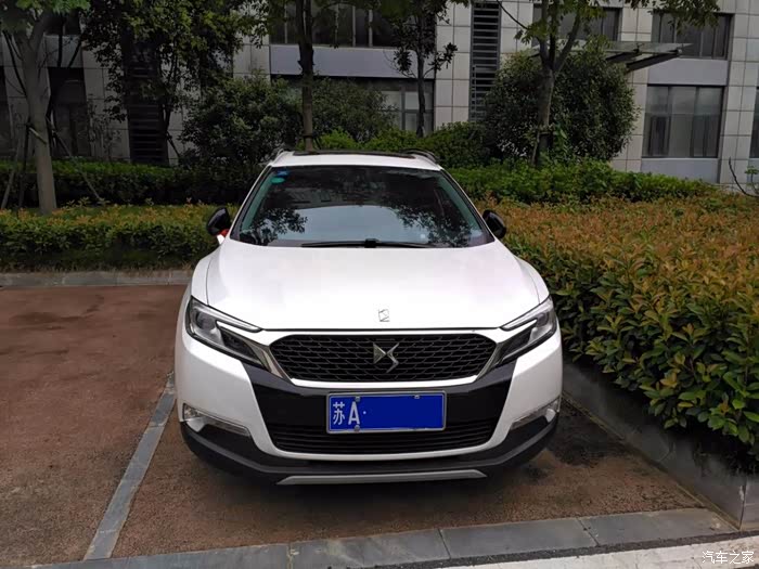 女ds和女神的距离就是一辆dsds6豪华低调白色提车作业