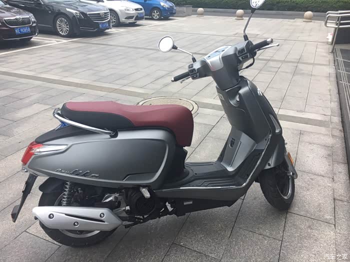 光阳like150abs提车