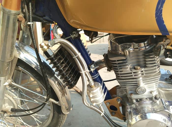 幸福125改装升级200cc全过程,有图