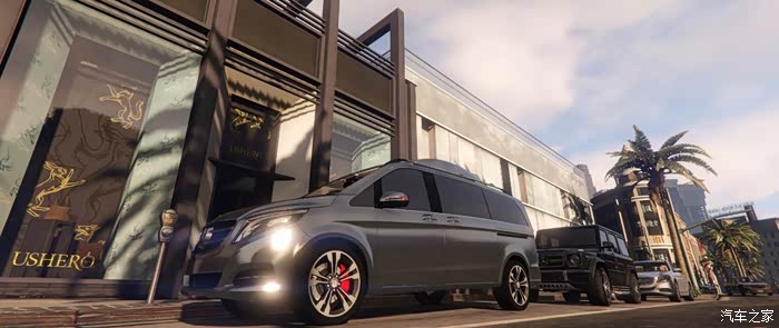 【图】[逗逼贴]gta5 开v级出门,商务打劫两不误_奔驰v级论坛_汽车之家
