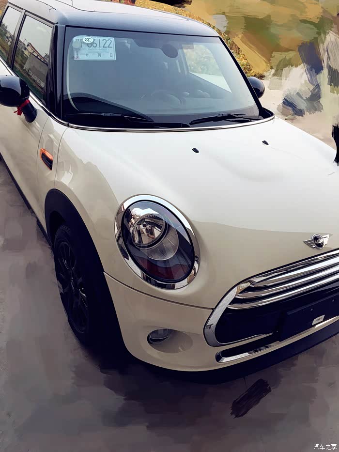 胡椒白cooper1.5t五门版入手作业