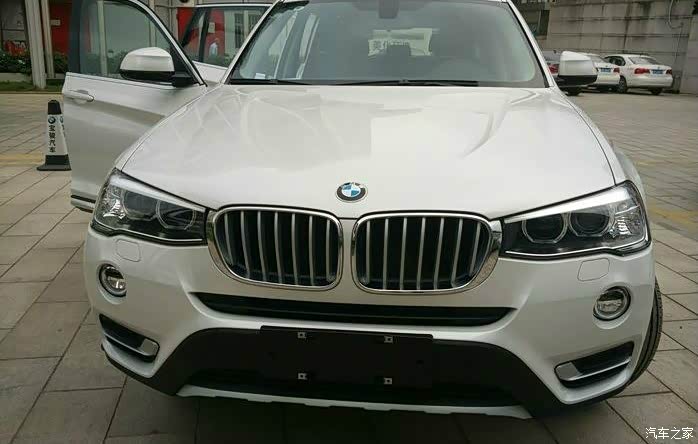 白色宝马x3提车作业.海量大图加高清!求精华!