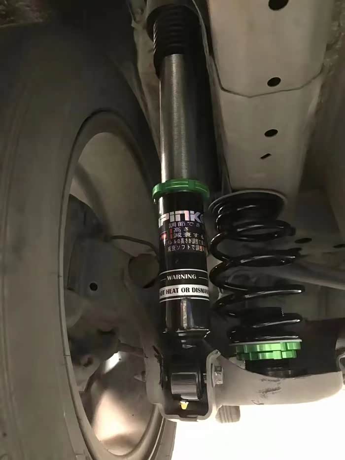 本田飞度gk5升级apinko绞牙避震