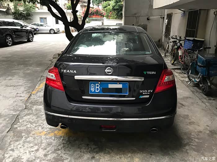 08年天籁公爵350xv-vip更换全车避震