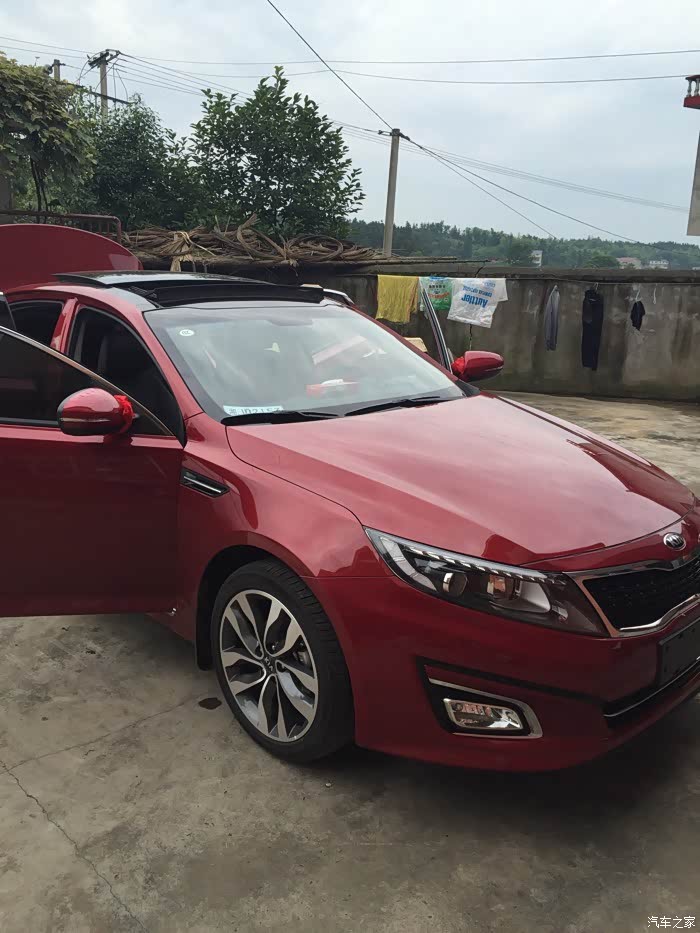【图】k5有没红色滴!_起亚k5论坛_汽车之家论坛