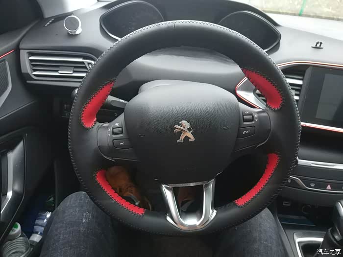 【图】有没有喜欢这种全翻毛皮的方向盘_标致308s论坛_汽车之家论坛