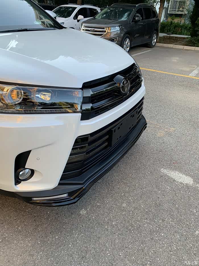 2021款汉兰达白骑士改装