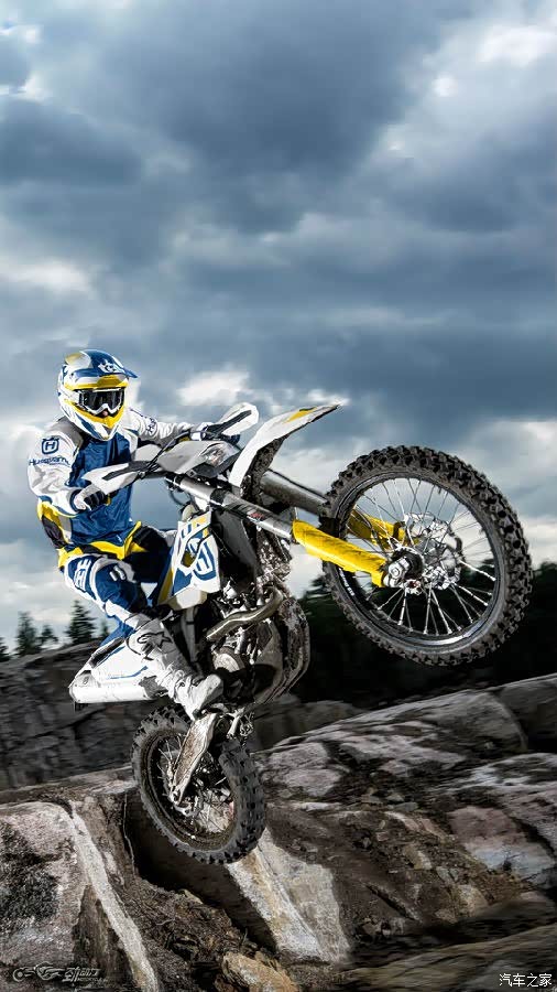 期待已久的越野摩托车壁纸劲动力壁纸一天一期