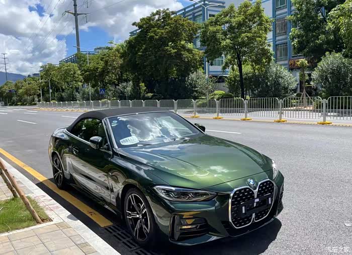 [深圳] 快速提车宝马4系425i 敞篷m运动套装圣雷莫绿 .