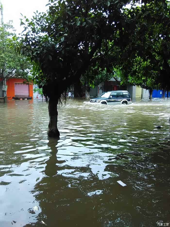 百年一遇的水灾