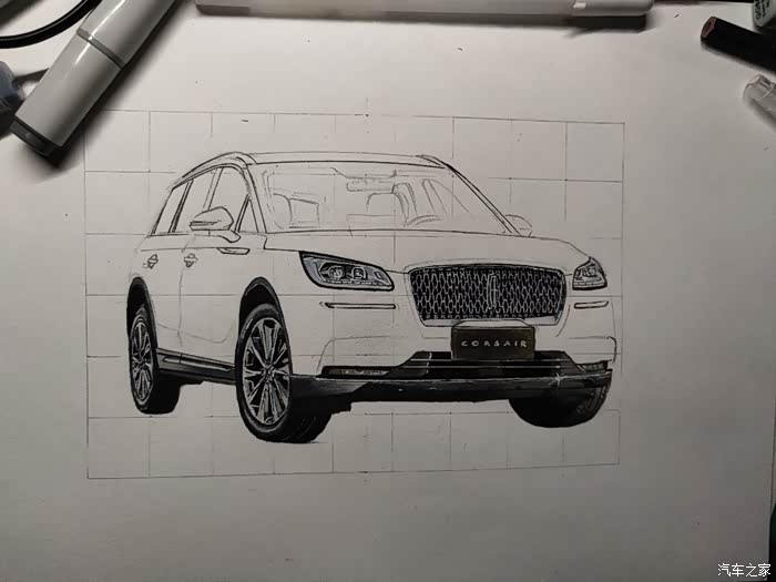 【图】初识惊艳细品得当,手绘林肯冒险家!_冒险家论坛_汽车之家论坛