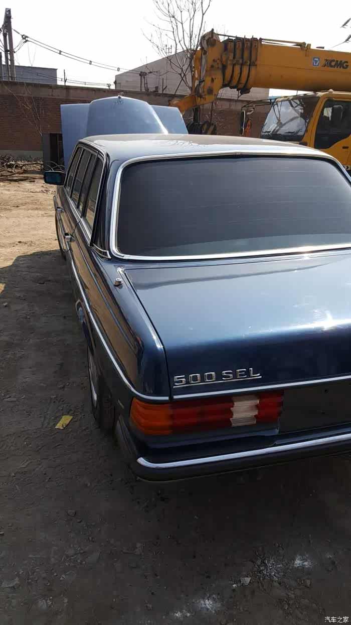 晒晒自己收藏的老车奔驰560sel求版主给精